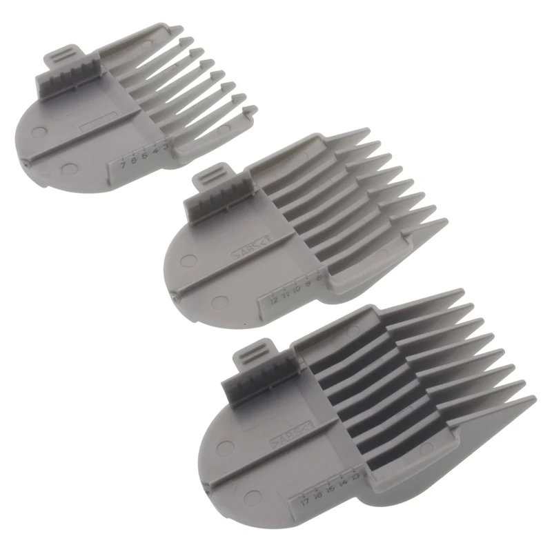 Rowenta pettini grigi da 3mm a 17mm da capelli per rasoio Selectium TN9460