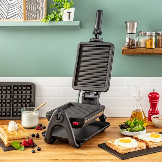 Tefal Machine à gaufre King size 4 en 1