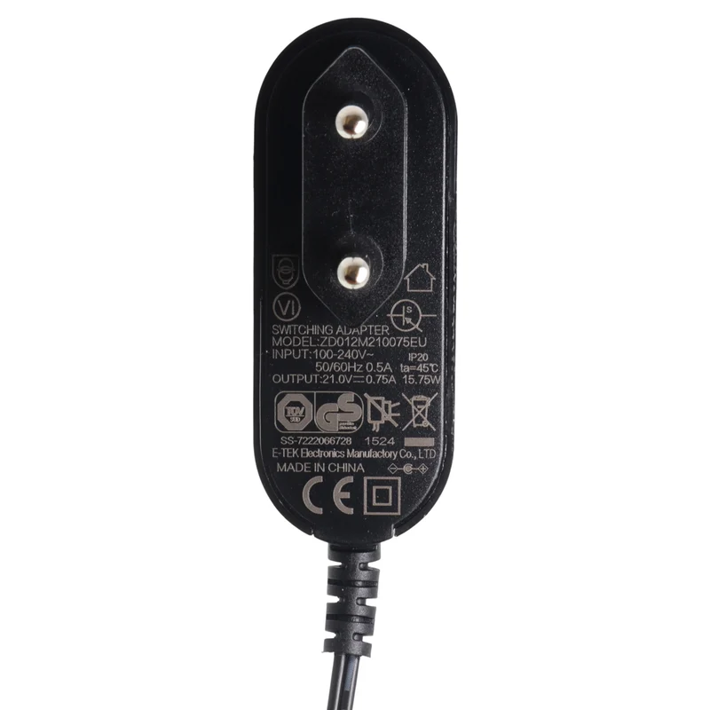 Rowenta caricabatterie caricatore scopa aspirapolvere X-Nano RH1126 RH1128 RH1129