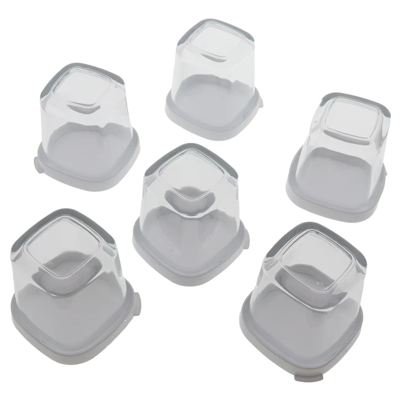 Tefal set 6x vasetti in vetro yogurth per yogurtiera Multi Delices YG65 CuCo YG66