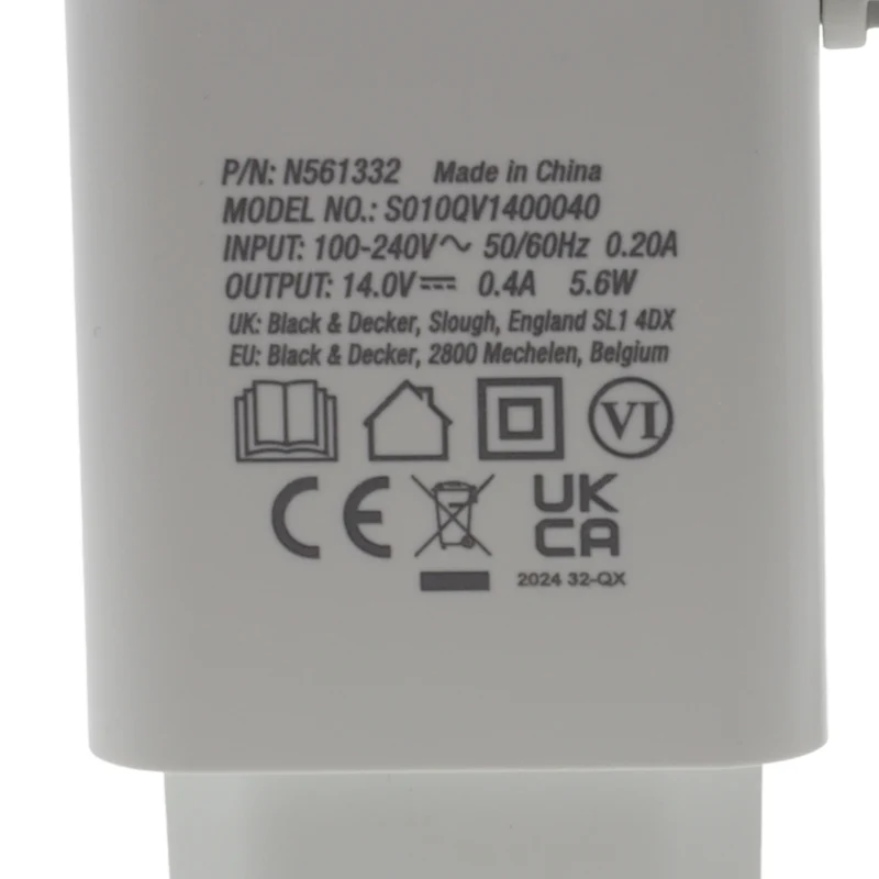 Black & Decker caricabatterie caricatore N561332 aspirabriciole trapano Reviva 7.2V 12V