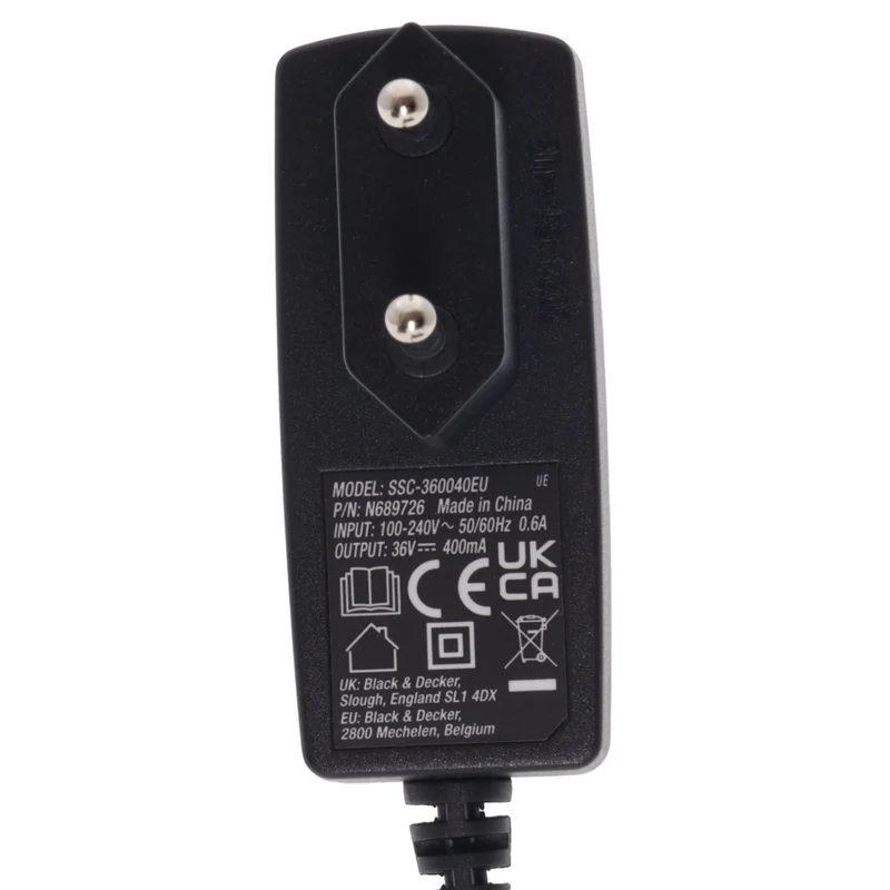 Black & Decker caricabatterie ORIGINALE 360040EU scopa aspirapolvere 36V BHFEV36