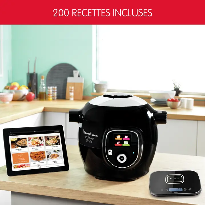 Moulinex Cookeo+ Connect avec balance connectée