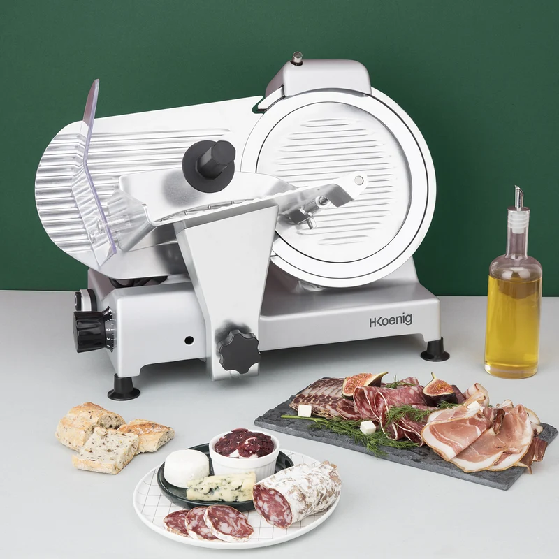 HKoenig Trancheuse à viande lame 25 cm