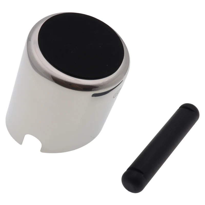 Delonghi knock box contenitore tufi 105mm acciaio inox per macchina da caffè