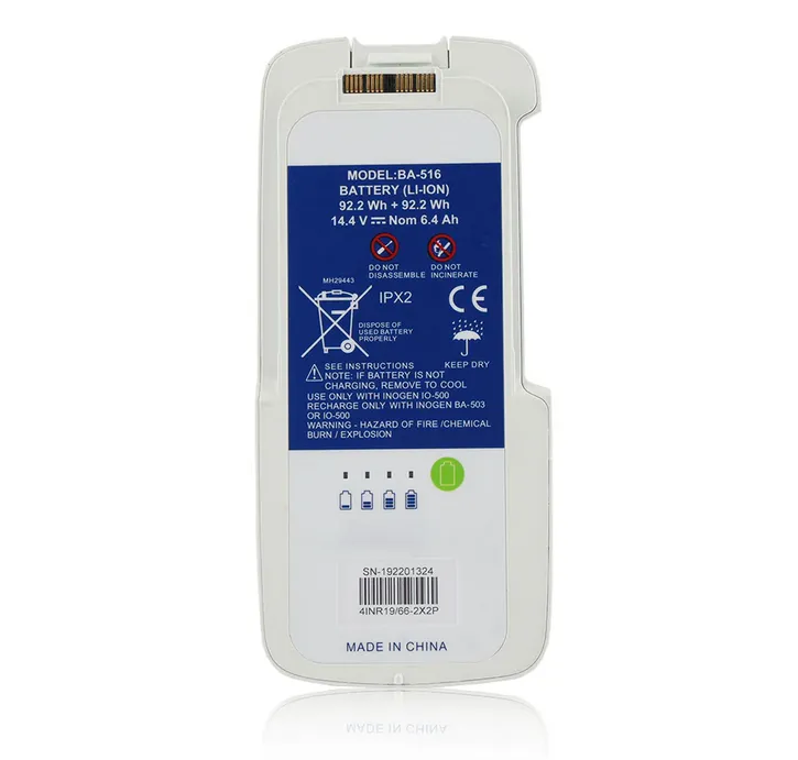 BA-516 Battery for Inogen One G5 Double Oxygen Inogen One G5 16 Cell Double