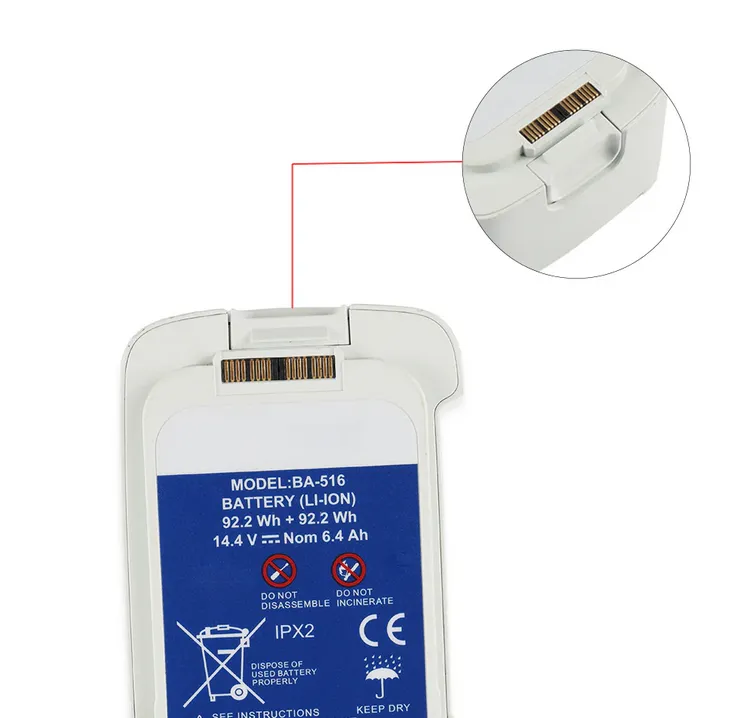 BA-516 Battery for Inogen One G5 Double Oxygen Inogen One G5 16 Cell Double