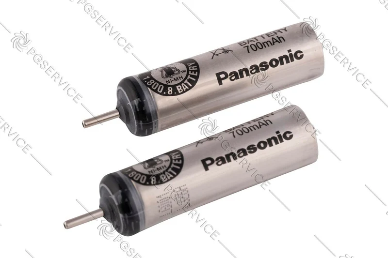 Panasonic 2x batterie 700mAh 61mm rasoio ER-CA35 ES-7109 ES-RL21 ES-RT51 ES-RT8