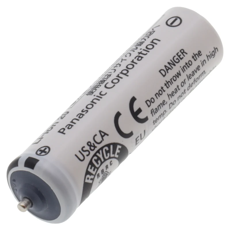 Panasonic batteria Li-Ion 56mm 680mAh 3.6V rasoio epilatore ES-EL9 ES-LV6 Braun UR14500Y