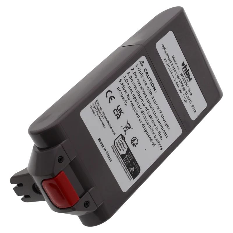 Batteria 25.2V 3600mAh per scopa aspirapolvere Dyson V11 SV15 SV18 Absolute