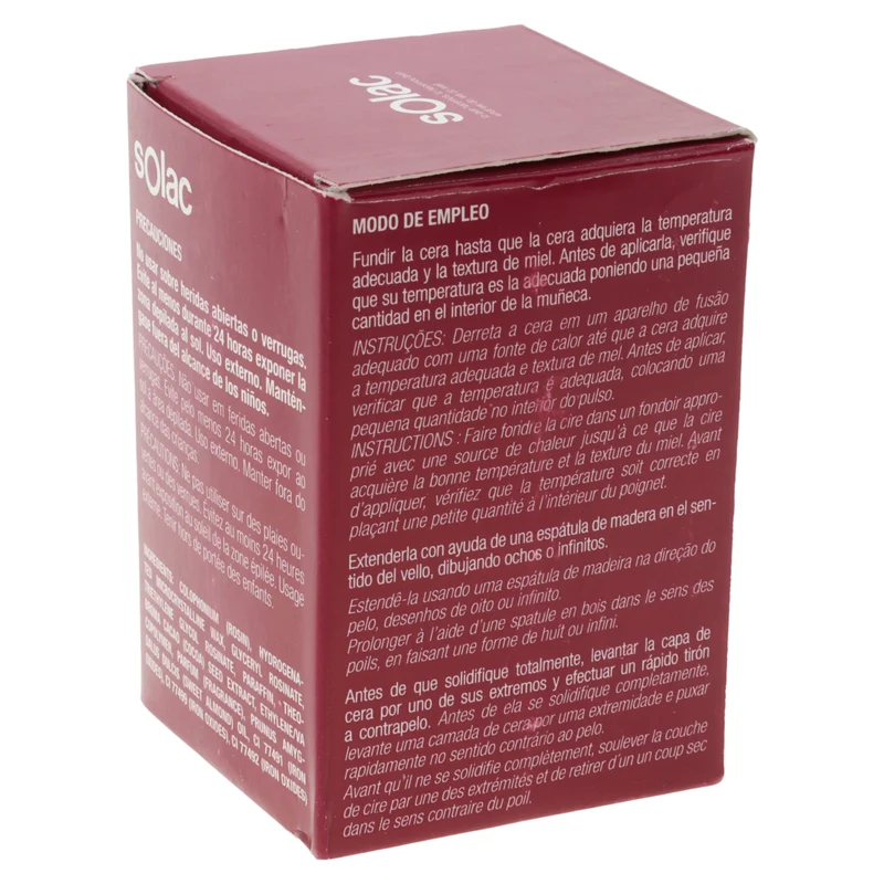 Solac 10x dischi cera al cioccolato 200gr per epilatore DC7500 DC7502 S99941800