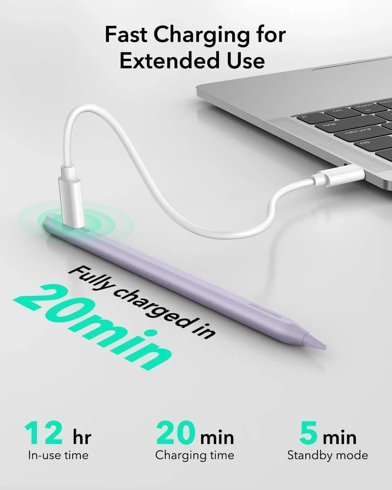 Geo Digital Pencil with Built-in Find My - Purple