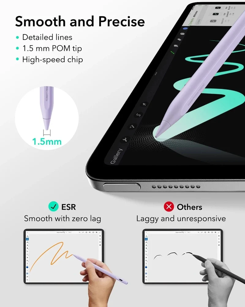 Geo Digital Pencil with Built-in Find My - Purple