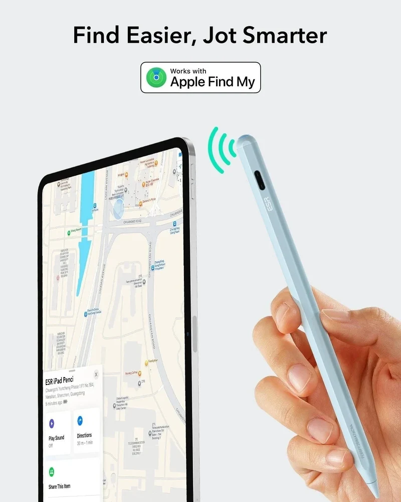 Geo Digital Pencil with Built-in Find My - Blue