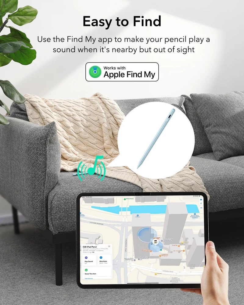 Geo Digital Pencil with Built-in Find My - Blue