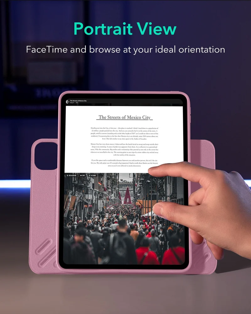 iPad Pro 11ʺ (2025) Shift Transformation with Digital Pencil Bundle - Pink