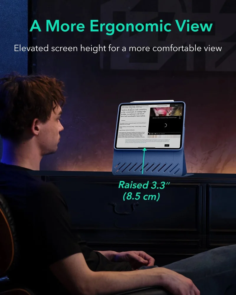 iPad Pro 11ʺ (2025) Shift Transformation with Digital Pencil Bundle - Blue