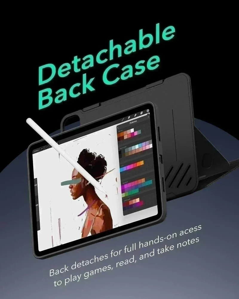iPad Pro 11″ (2024) Shift Magnetic Case with Pencil Bundle - Pink
