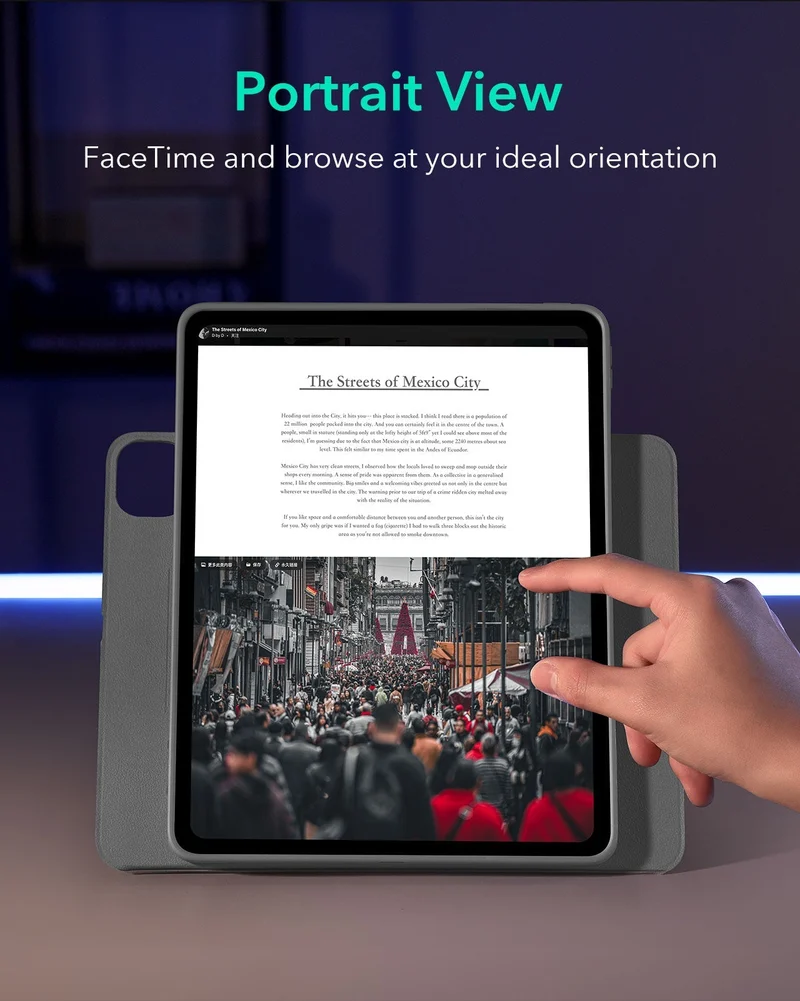 iPad Pro 13" (2025) Shift Transformation Bundle - Grey