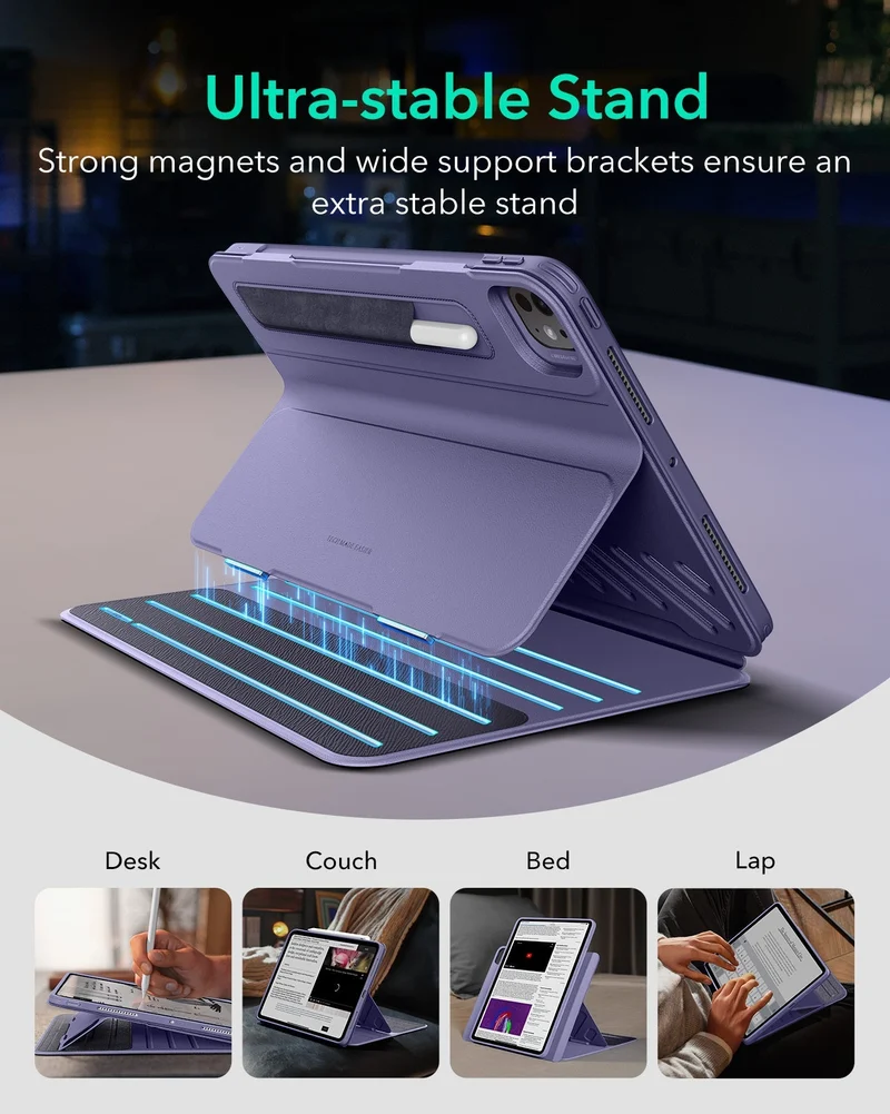 iPad Pro 13ʺ (2025) Shift Transformation with Digital Pencil Bundle - Purple