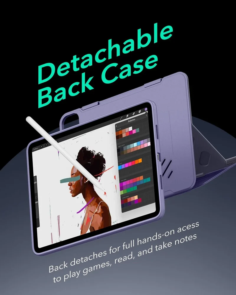 iPad Pro 13ʺ (2025) Shift Transformation with Digital Pencil Bundle - Purple