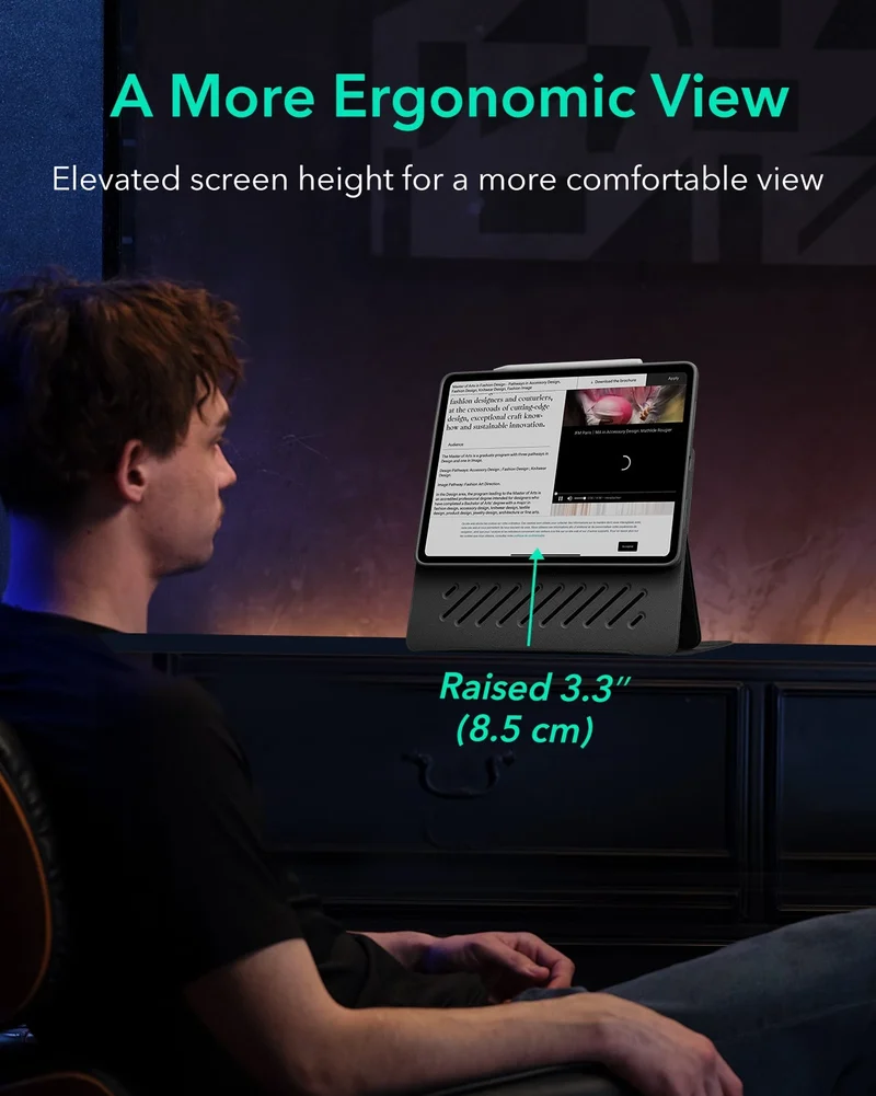 iPad Pro 13ʺ (2025) Shift Transformation with Digital Pencil Bundle - Black