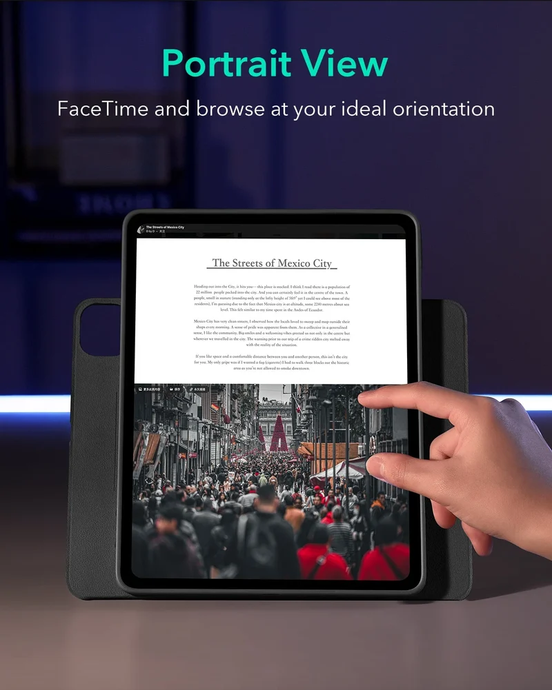 iPad Pro 13ʺ (2025) Shift Transformation with Digital Pencil Bundle - Black