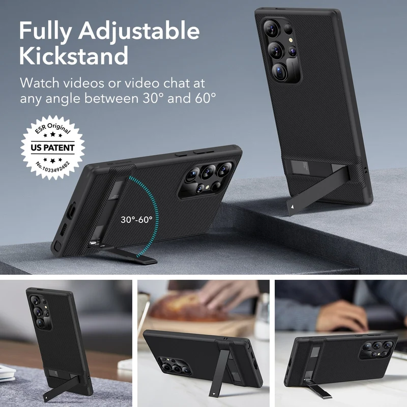Galaxy S24 Ultra Boost Kickstand Case - Clear