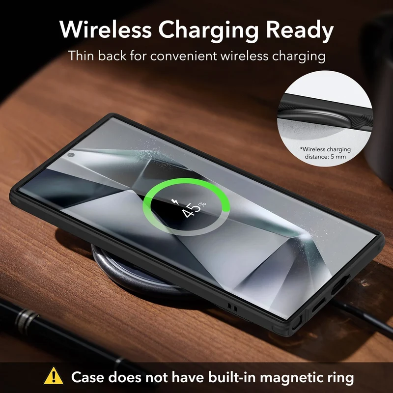Galaxy S24 Ultra Boost Kickstand Case - Clear
