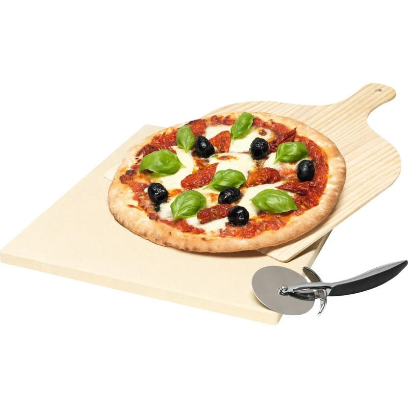 Electrolux pizza stone pietra refrattaria 38cm con paletta taglierina per forno