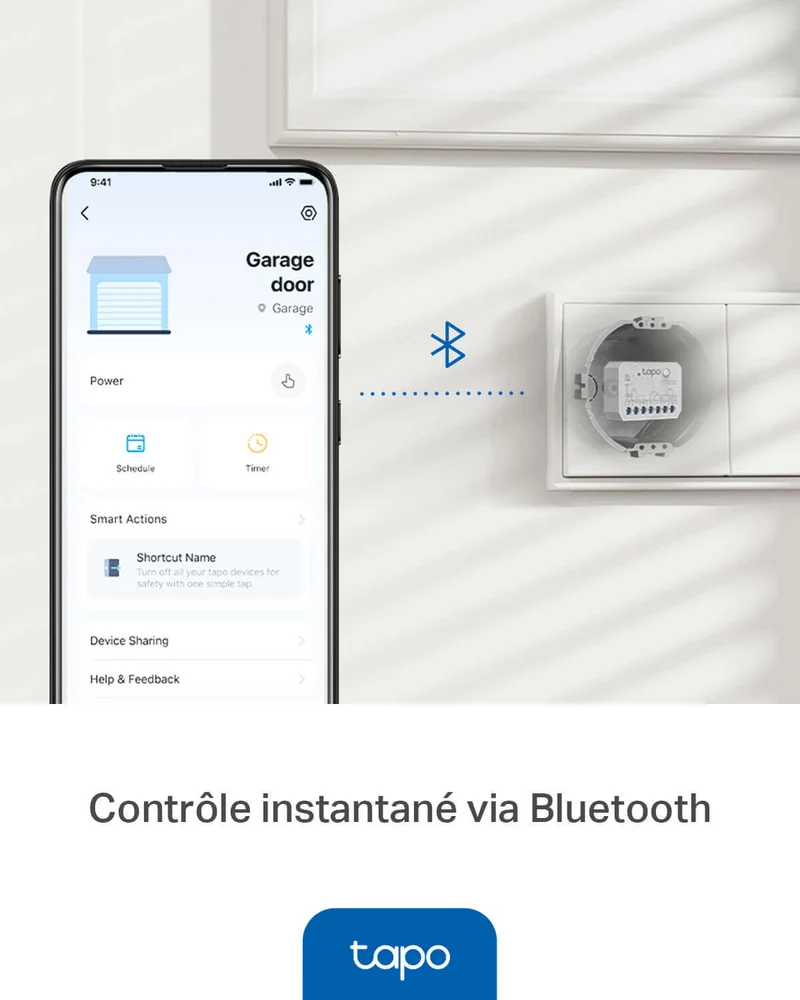 Module interrupteur Connecté Mode Contact Sec - Tapo S110E