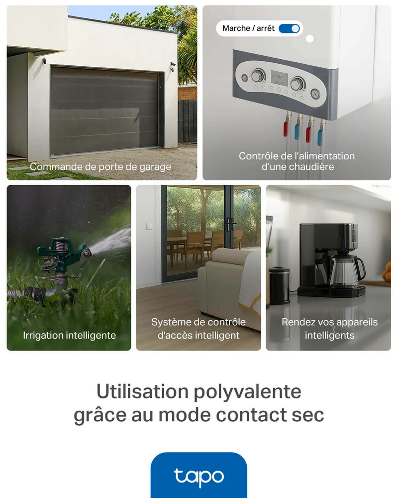 Module interrupteur Connecté Mode Contact Sec - Tapo S110E