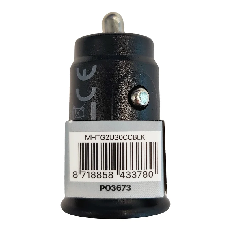 MUSTHAVZ - Chargeur de voiture - USB-A & USB-C - Noir - 30W