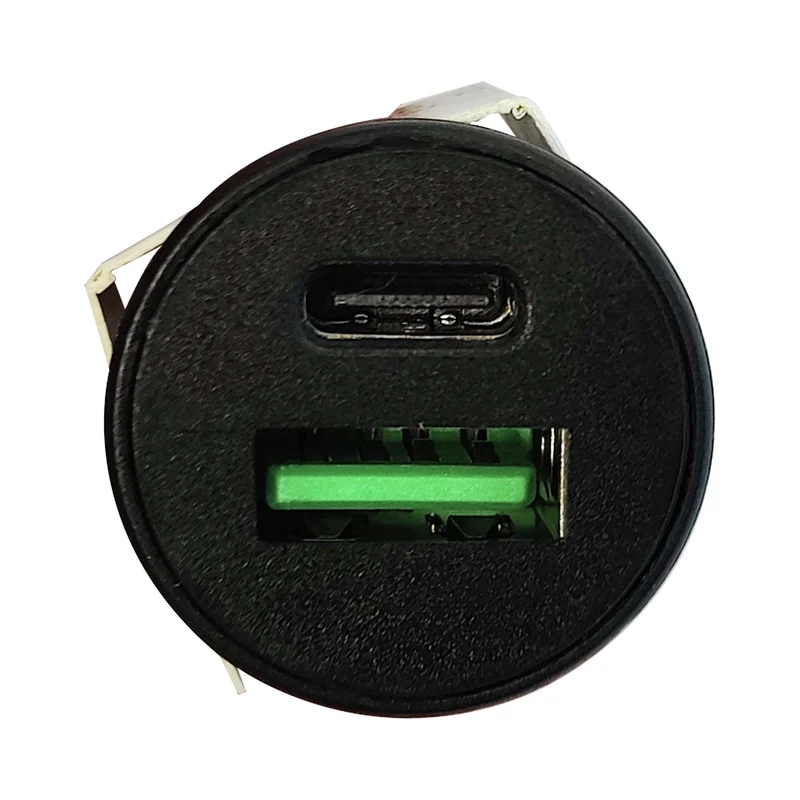 MUSTHAVZ - Chargeur de voiture - USB-A & USB-C - Noir - 30W