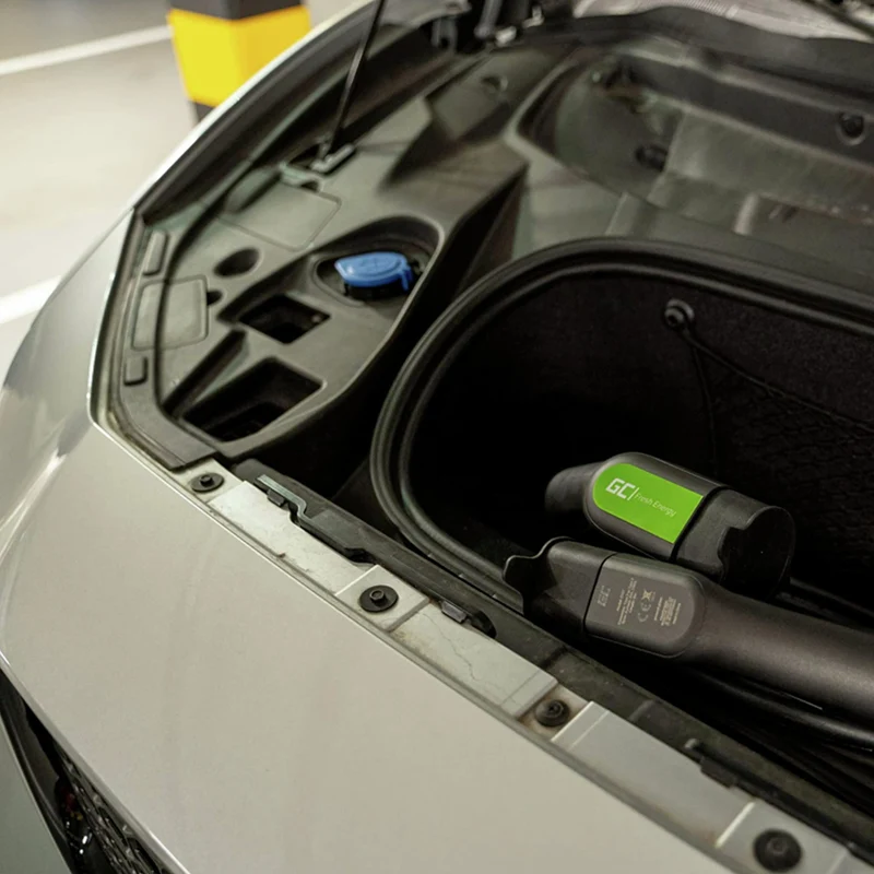 GREEN CELL - Câble de recharge pour voiture - Type 1 - 3,6 kW - 7 m - 1 phase