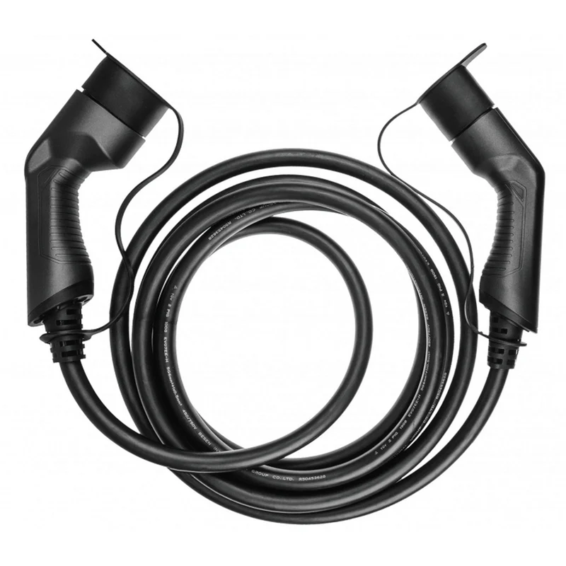 GREEN CELL - Câble de recharge pour voiture - Type 2 - 22 kW - 5 m - 3 phases