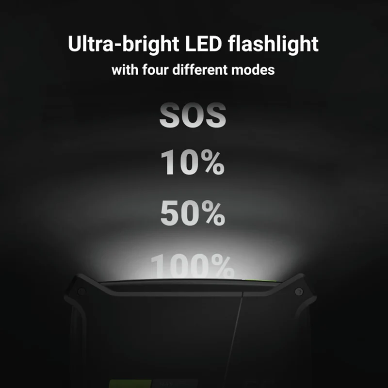 GREEN CELL - Powerbank - Démarreur - 16 000 mAh