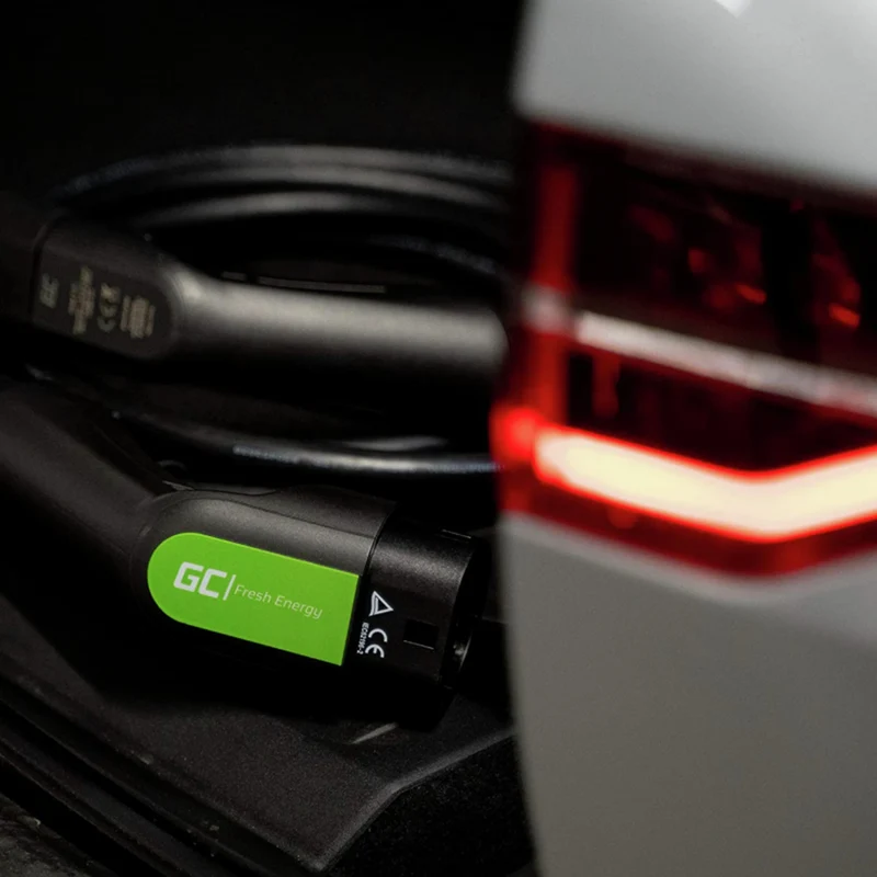 GREEN CELL - Câble de recharge automobile - Type 1 - 7,2 kW - 7 m - 1 phase