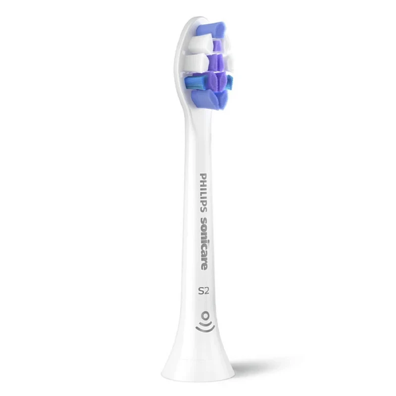 PHILIPS - Têtes de brosse - Sonicare S2 - Sensible - Blanc - 4 pièces