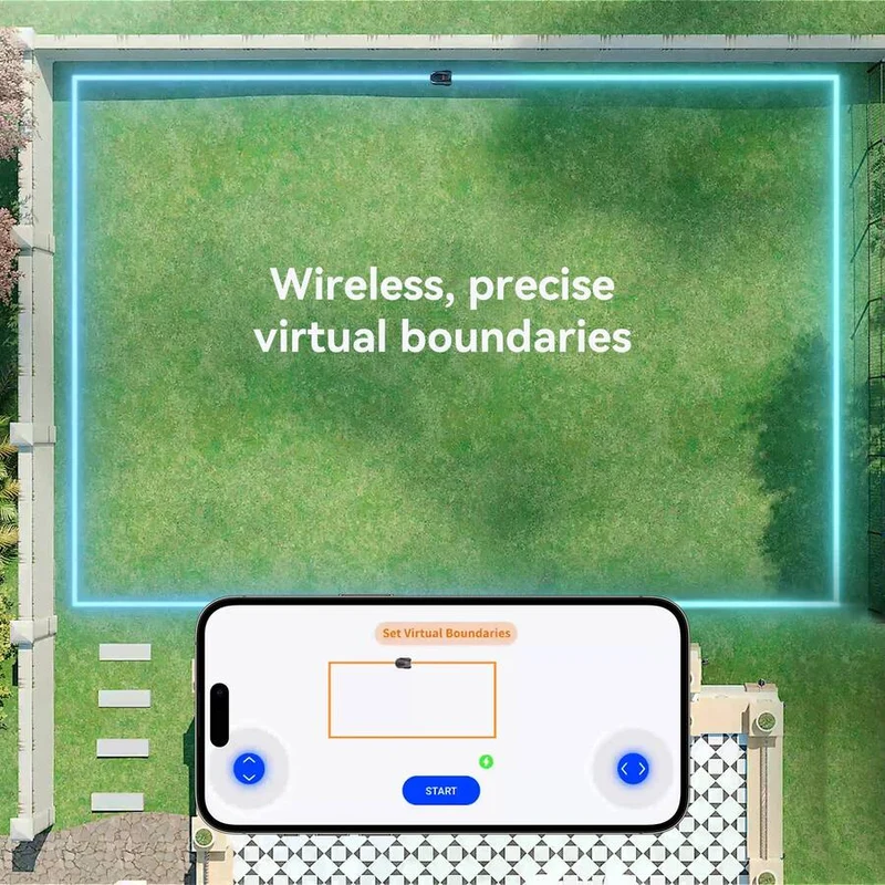 JOYBEE - 1/2 Acre Automatic Robotic Lawn Mower,RTK + Vision Navigation