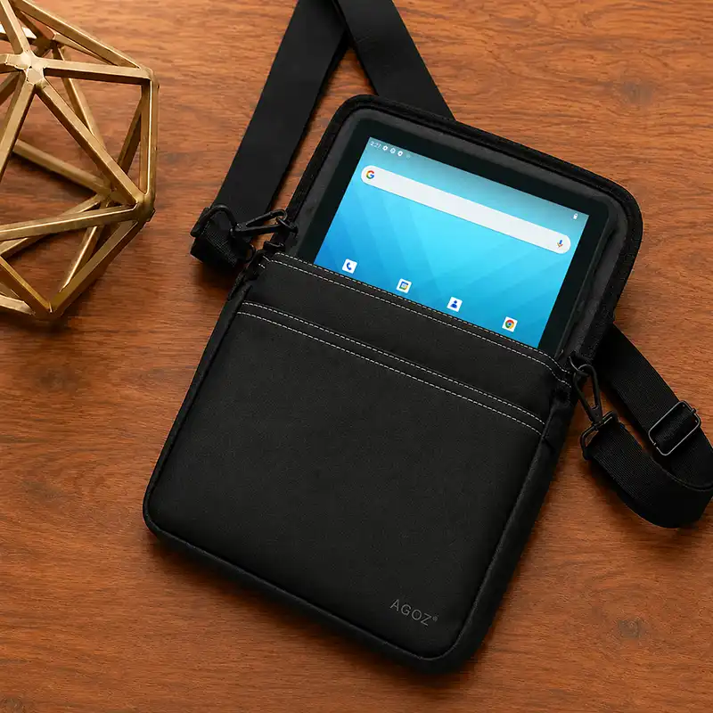 Étui bandoulière Unitech RT112 pour tablette, idéal pour les opérations mobiles | Agoz
