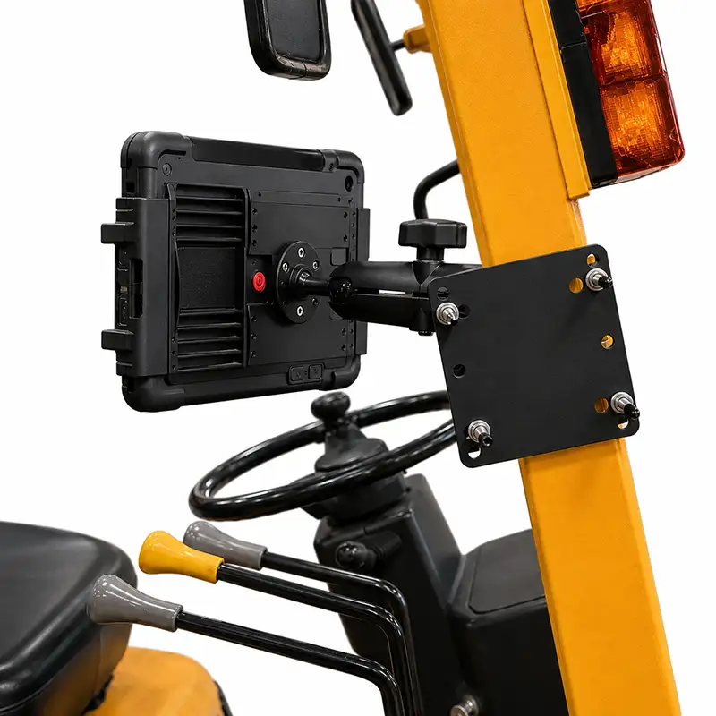 Support tablette Unitech RT112 pour chariot élévateur destiné à la manutention | Agoz