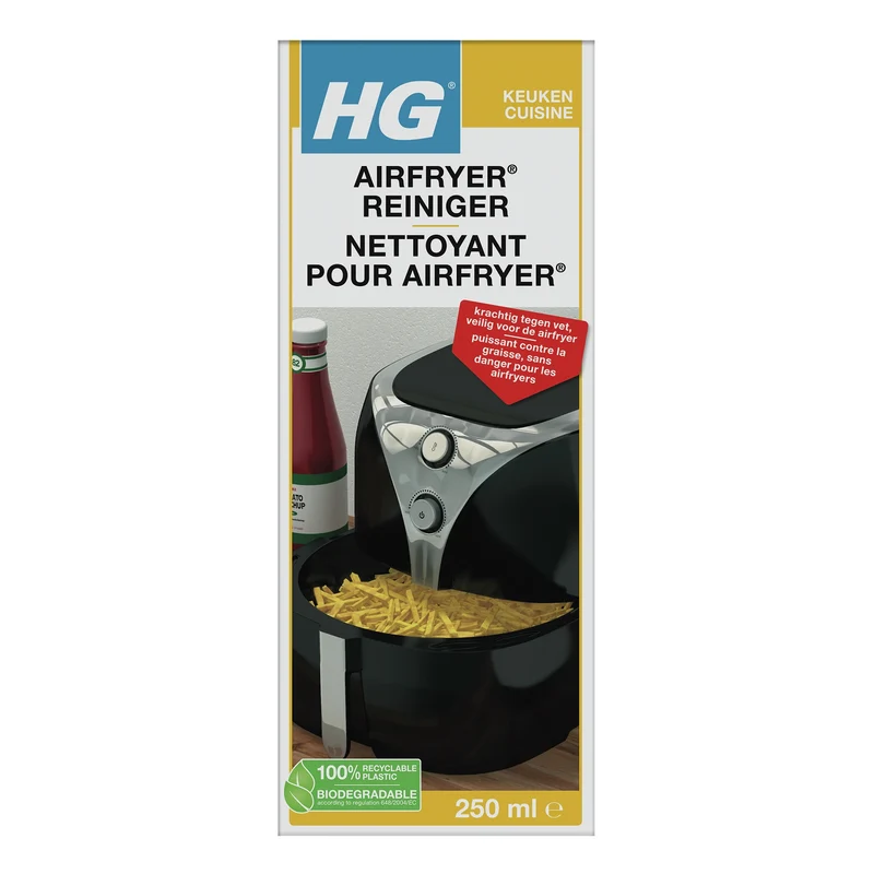 HG - nettoyant pour friteuse à air 250 ml