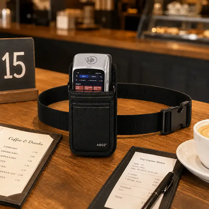 Étui de transport pour terminal de paiement SpotOn avec ceinture de taille