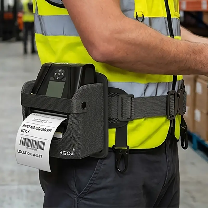 Étui de ceinture pour imprimantes Zebra ZQ630 & ZQ630 Plus | Agoz
