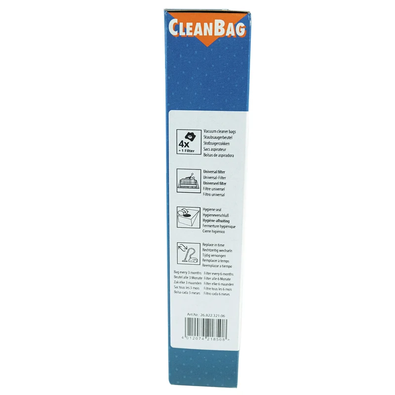 CLEANBAG - sac aspirateur comme Gr.5 4 pièces. - M106AEG17