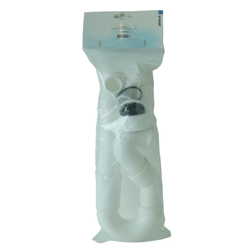 SCANPART - Évacuation blanche de la machine à laver en T,