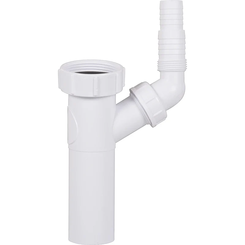SCANPART - Évacuation blanche de la machine à laver en T,