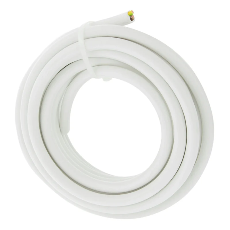 MARQUE MAISON - cordon de connexion 3x1,50mm 5,0 m blanc