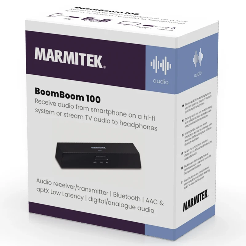 MARMITEK - Récepteur/émetteur audio BoomBoom 100 - BoomBoom